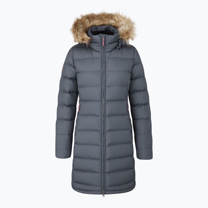 Piumino da donna Rab Deep Cover Parka acciaio 3