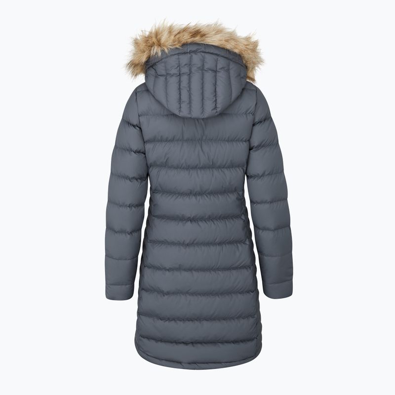 Parka in piuma da donna Rab Deep Cover steel 4