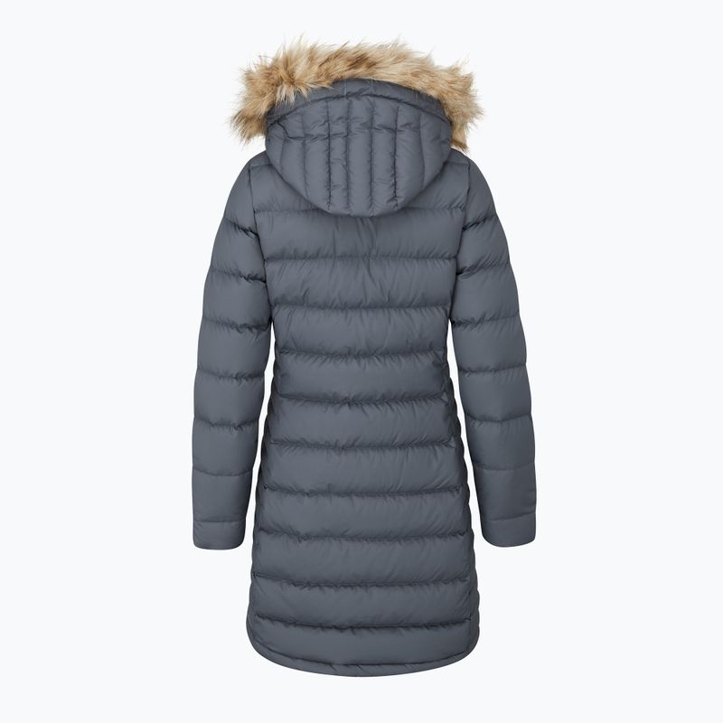 Piumino da donna Rab Deep Cover Parka acciaio 4