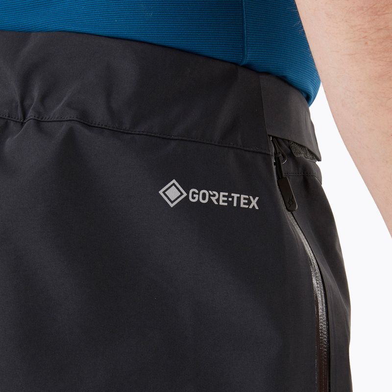 Pantaloni a membrana da uomo Rab Kangri GTX nero 4