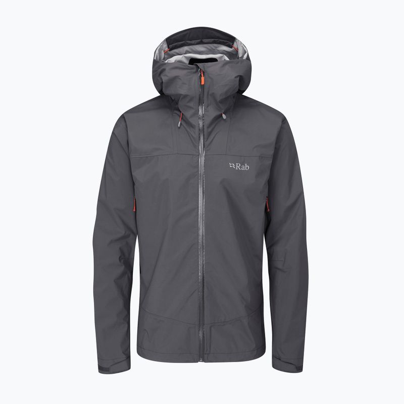 Giacca da pioggia Rab Downpour Plus 2.0 graphene da uomo 2