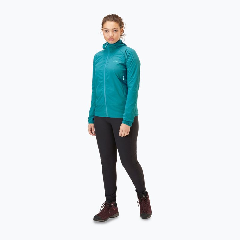 Giacca softshell da donna Rab Borealis marina blue 2