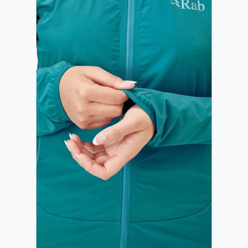 Giacca softshell da donna Rab Borealis marina blue 7