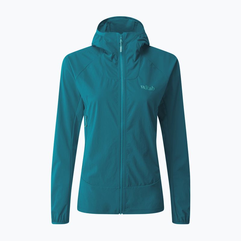 Giacca softshell da donna Rab Borealis marina blue 9