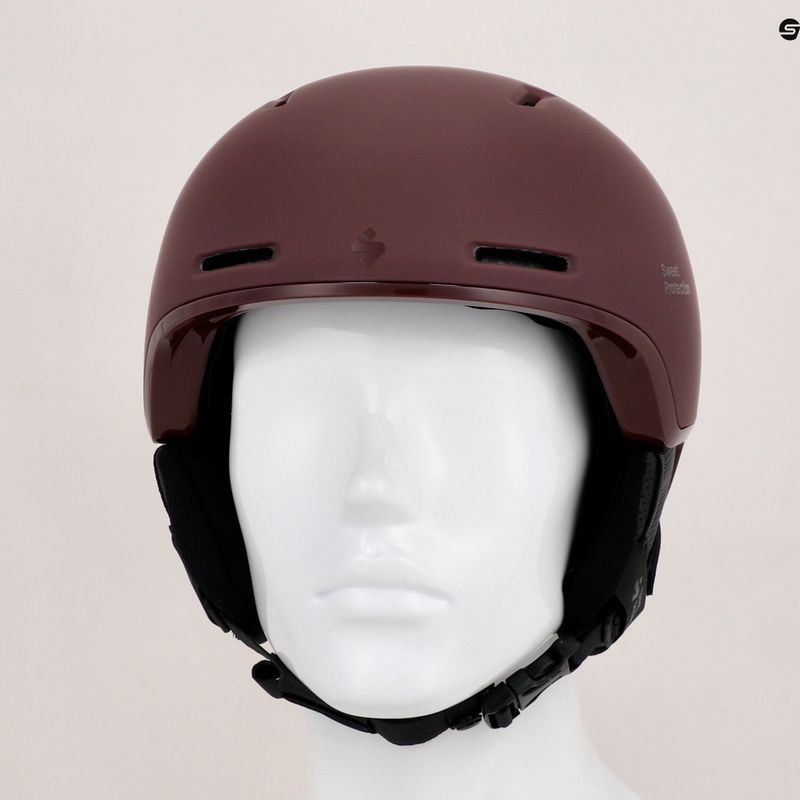 Casco da sci Sweet Protection Looper rosso meeko opaco 9