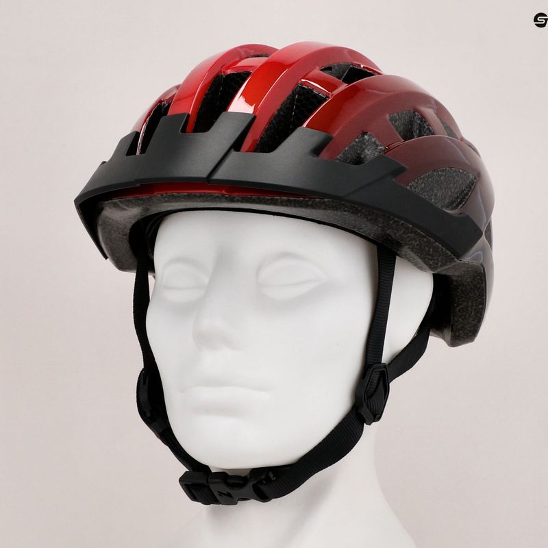 Casco da bicicletta Lazer Petit DLX rosso/nero 9