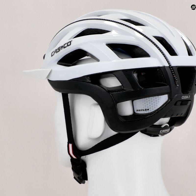 CASCO Casco bici donna Cuda 2 bianco/nero 9