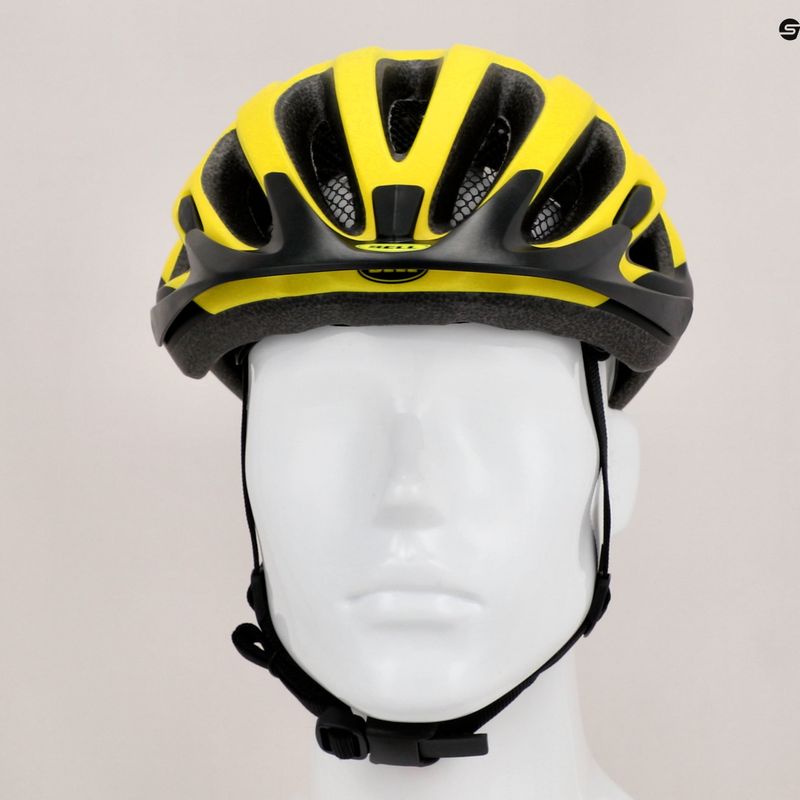 Casco da bici Bell Traverse nero opaco hi-viz 9