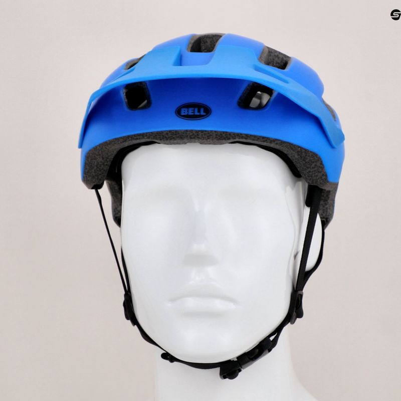 Casco da bicicletta Bell Nomad blu/nero opaco 10
