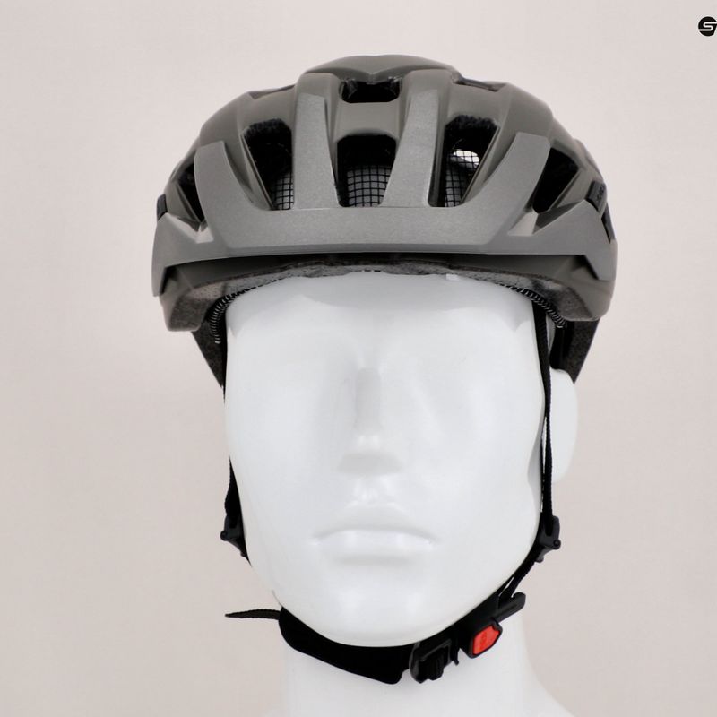 Casco da bici Alpina Anzana caffè/grigio opaco 10