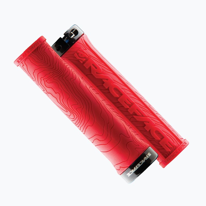 Manopole manubrio RACE FACE Half Nelson rosso