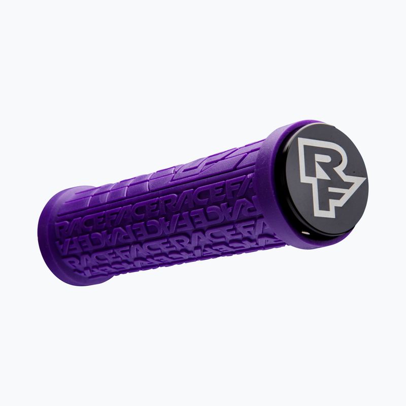 Manopole per manubrio RACE FACE Grippler viola 2