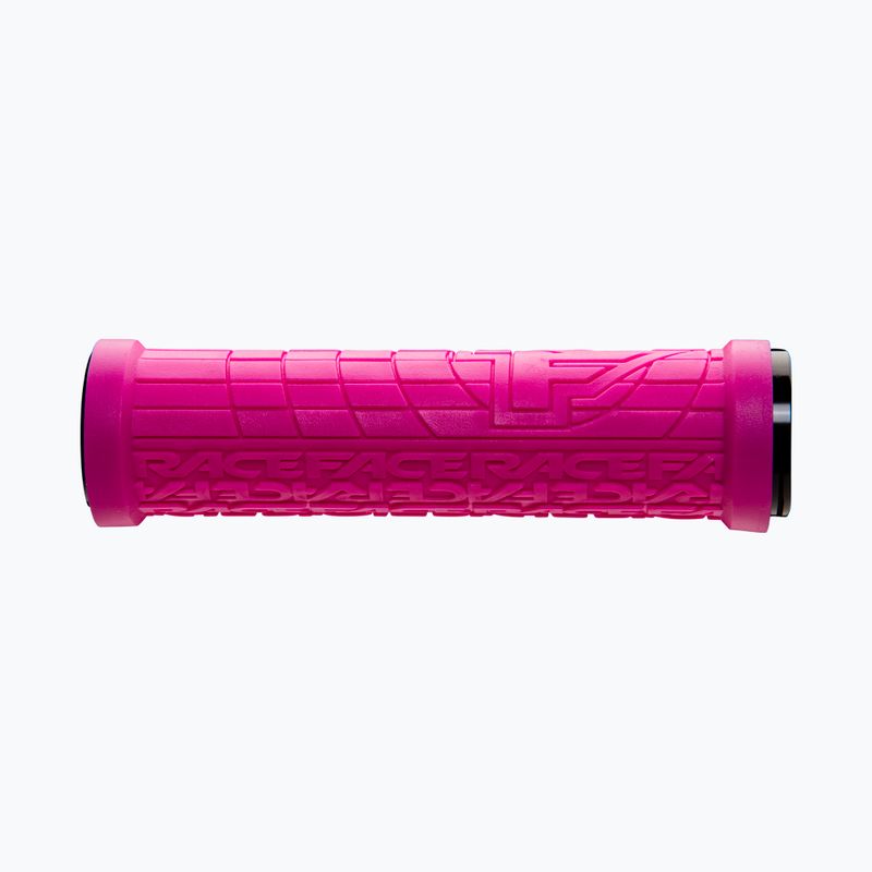 Manopole per manubrio RACE FACE Grippler magenta 3