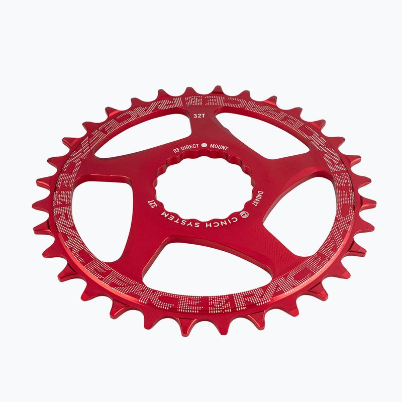 RACE FACE Pignone DM 32T rosso 3