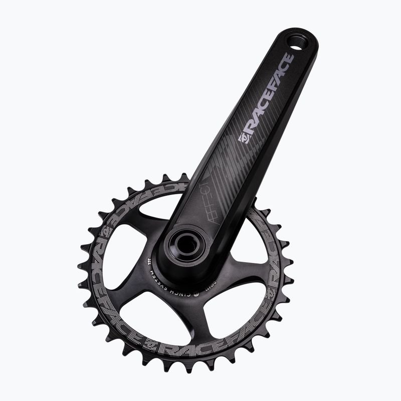 Guarnitura RACE FACE Aeffect R 137 nero