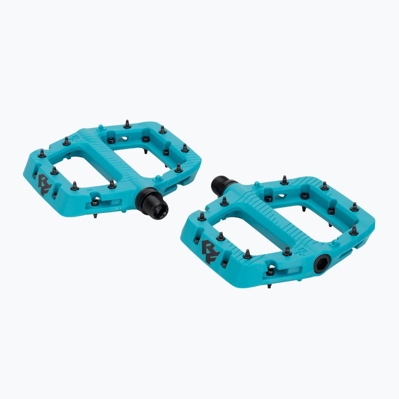 Pedali da bicicletta RACE FACE Chester Small turchese 2