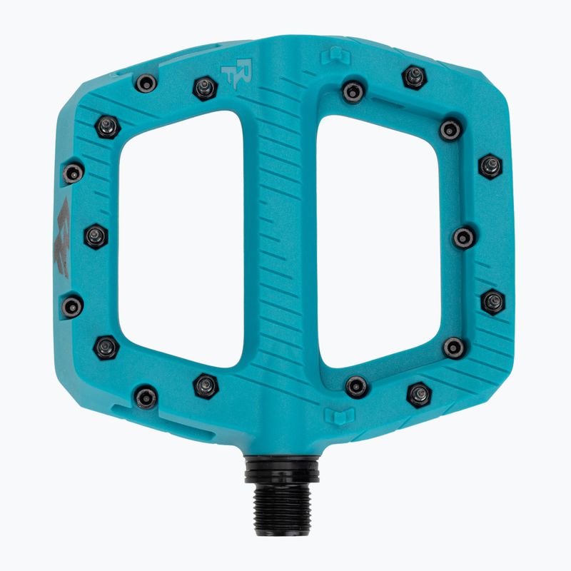 Pedali da bicicletta RACE FACE Chester Small turchese 4