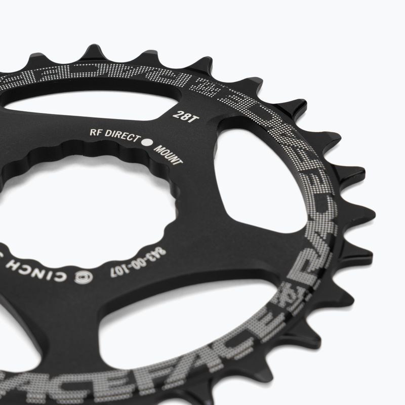 Pignone RACE FACE Cinch DM 28T matte black 3