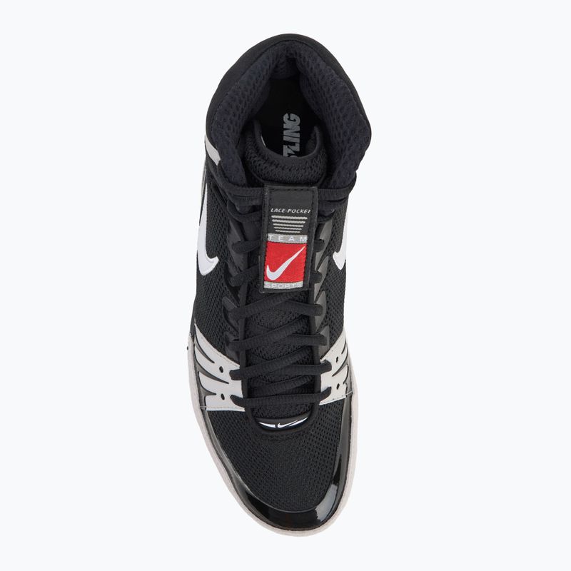 Scarpe da boxe Nike Freek bianco/nero 5