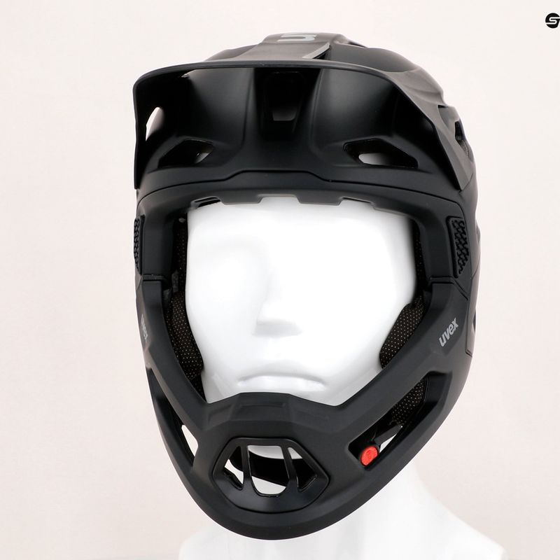 Casco da bicicletta UVEX Revolt nero 13