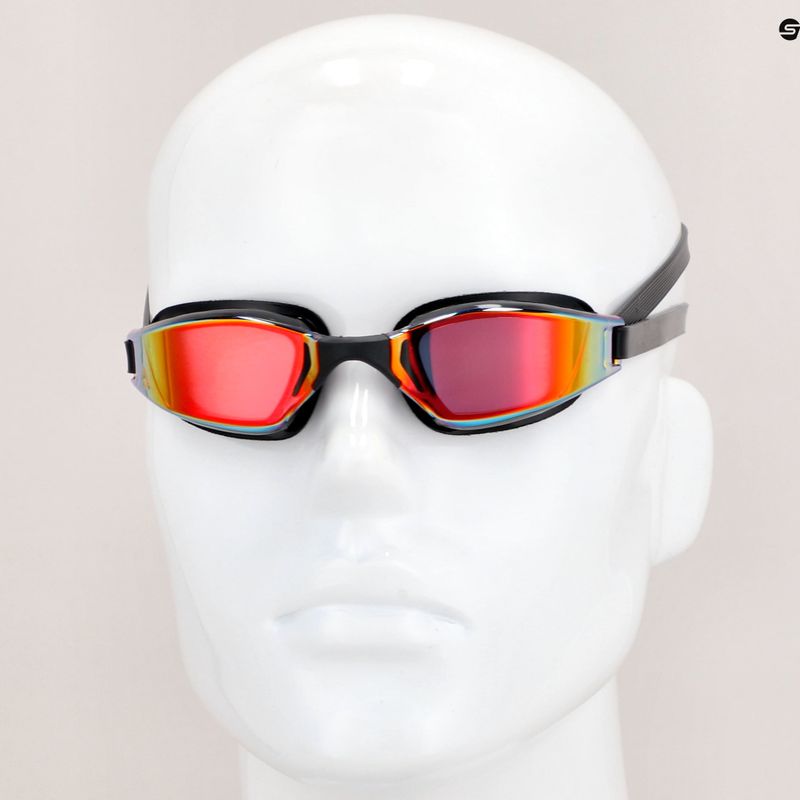 Occhialini da nuoto Aquasphere Xceed nero/nero/rosso specchio EP3200101LMR 8