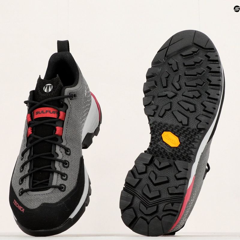 Scarpe da avvicinamento da donna Tecnica Sulfur S grigio scuro/fucsia scuro 11