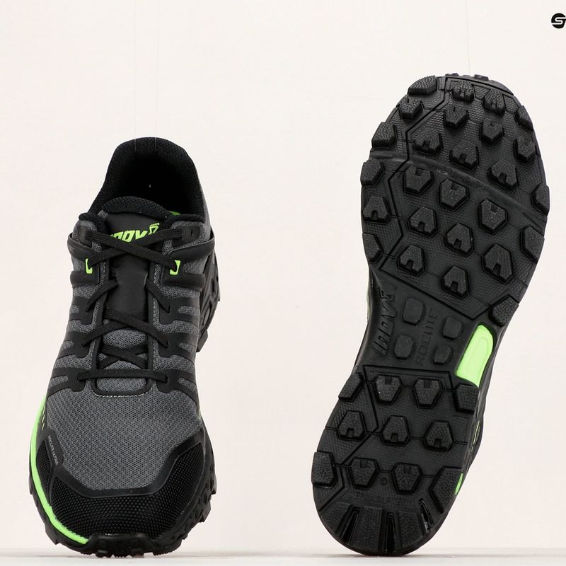 Scarpe da corsa da uomo Inov-8 Roclite Ultra G 320 nero/verde 13