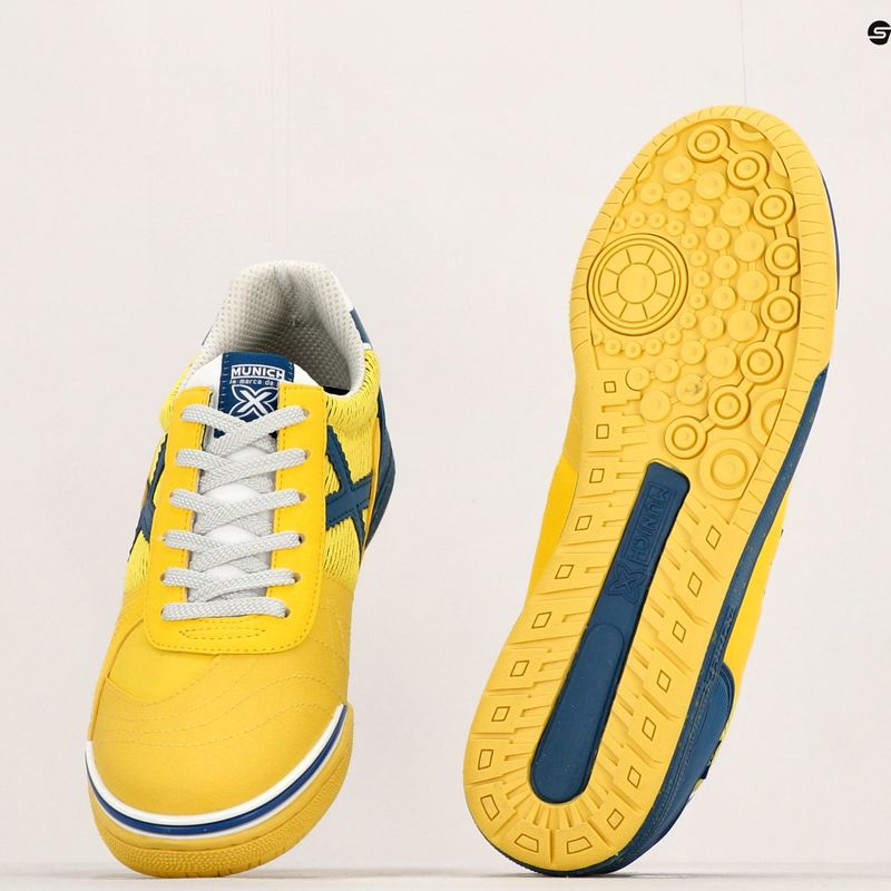 Scarpe da calcio MUNICH G-3 Indoor amarillo 16