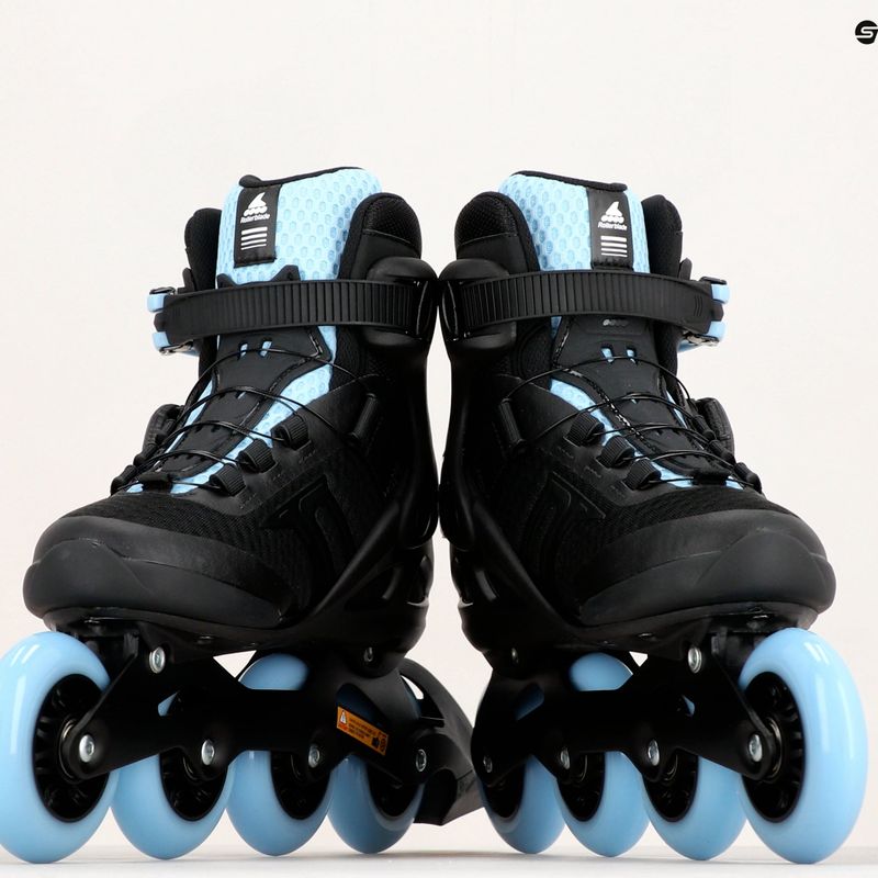 Pattini Rollerblade Macroblade 84 BOA nero/blu polvere da donna 17