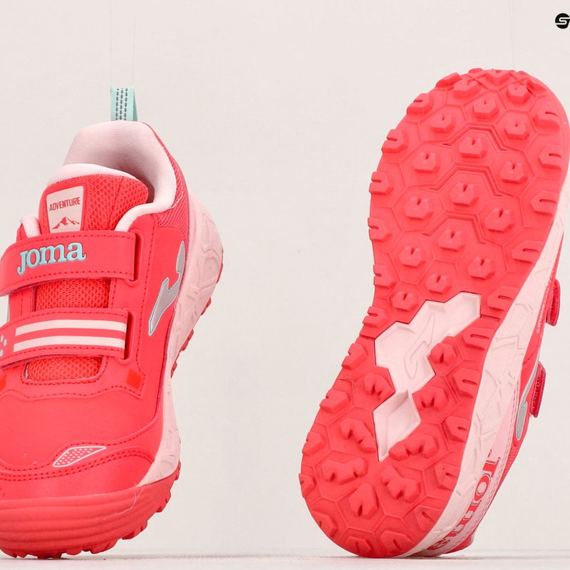 Scarpe da corsa Joma J.Adventure rosa per bambini 12