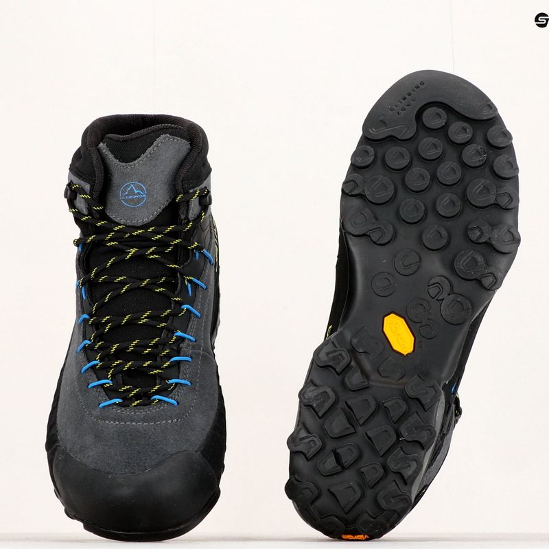 Scarponi da trekking da uomo La Sportiva TX4 Mid GTX carbon/lime punch 17