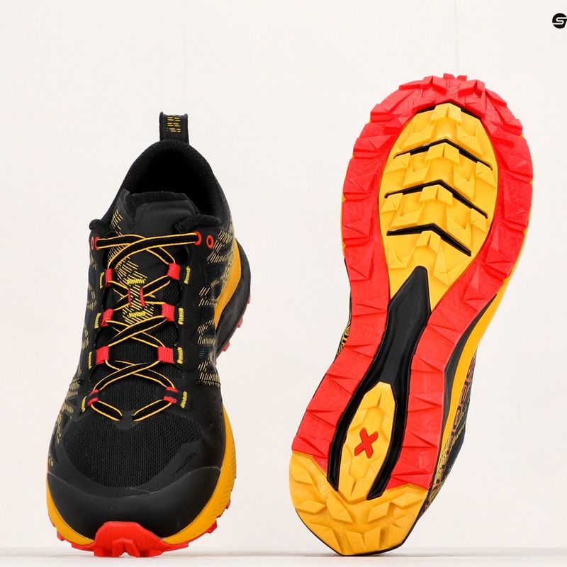 Scarpa da corsa La Sportiva Jackal II uomo nero/giallo 13