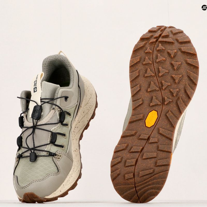 Jack Wolfskin scarpe da trekking da donna Terraquest Low verde nebbia 18