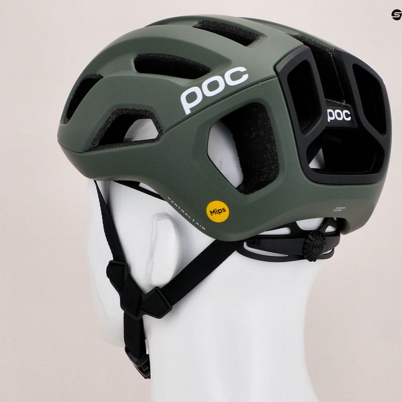 POC Ventral Air MIPS casco da bicicletta verde epidoto opaco 7