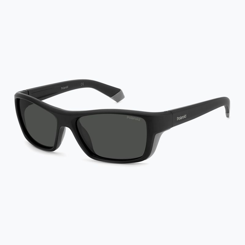 Occhiali da sole Polaroid PLD 7046/S nero grigio/grigio polarizzati da uomo 2