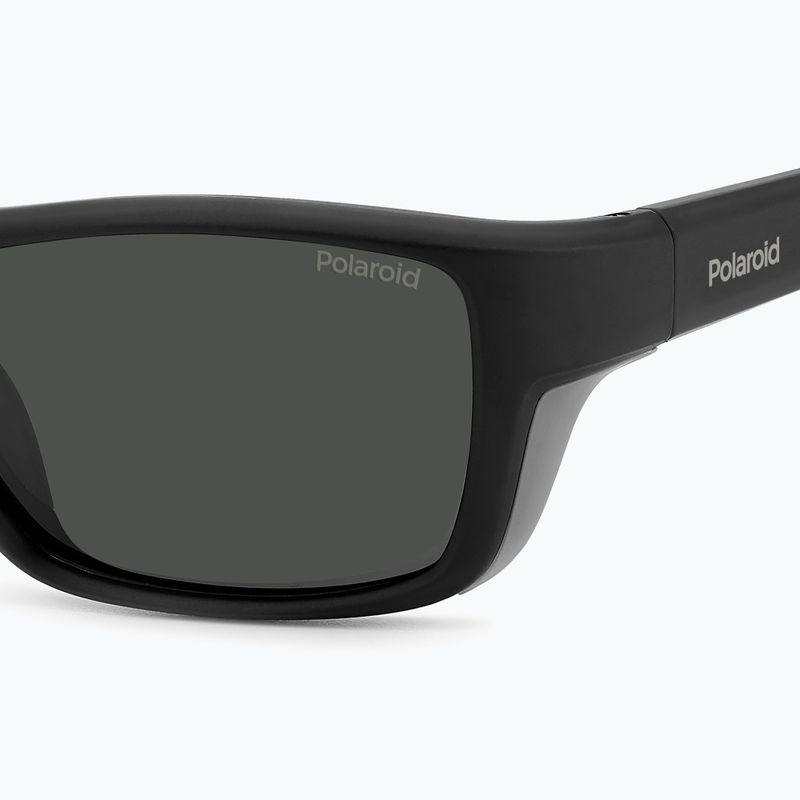 Occhiali da sole Polaroid PLD 7046/S nero grigio/grigio polarizzati da uomo 5