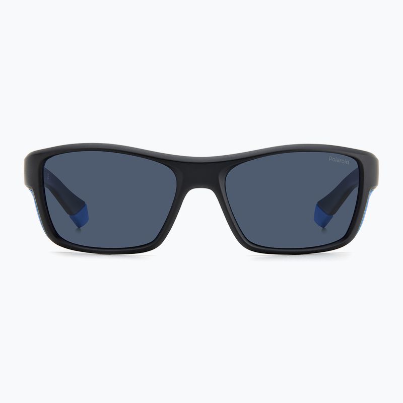 Occhiali da sole Polaroid PLD 7046/S nero azzurro/blu polarizzati da uomo 3