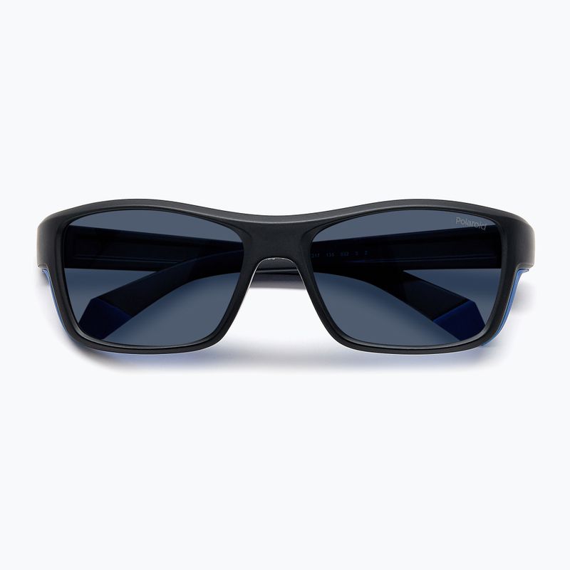 Occhiali da sole Polaroid PLD 7046/S nero azzurro/blu polarizzati da uomo 4
