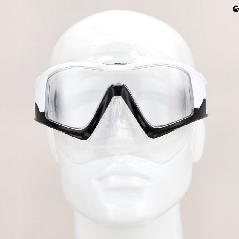 Maschera da snorkeling Aqualung Vita bianco/nero 9