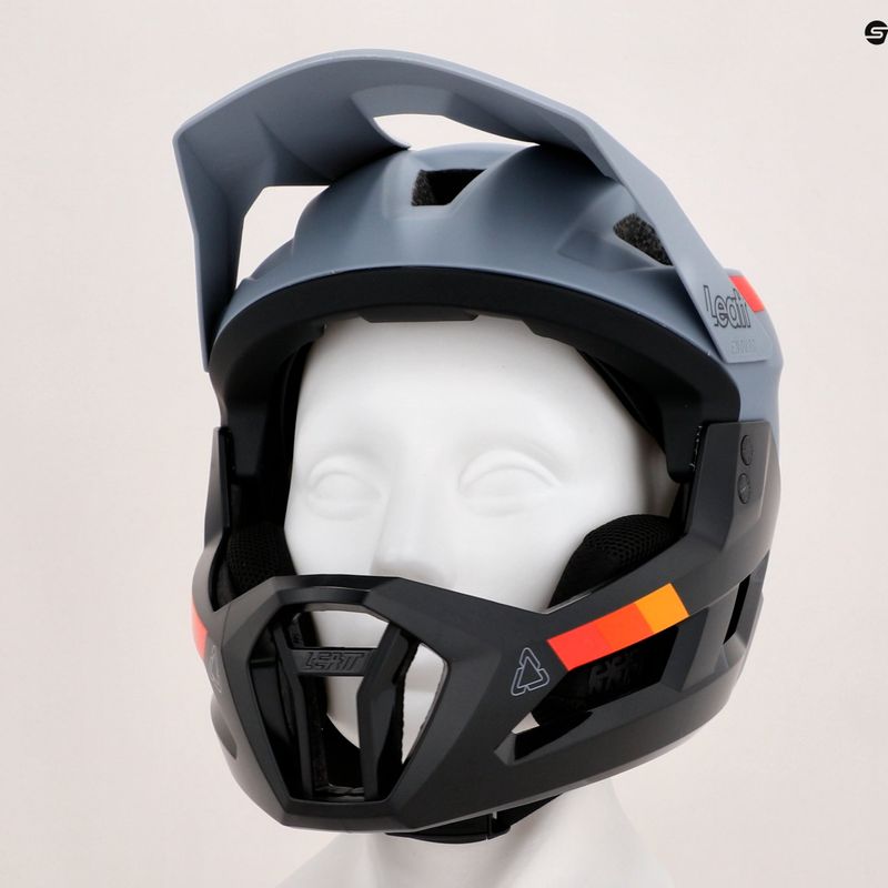 Casco da bici per bambini Leatt MTB Enduro 2.0 V23 Jr in titanio 10