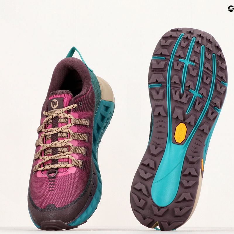 Scarpe da corsa Merrell Agility Peak 4 fucsia per donna 17