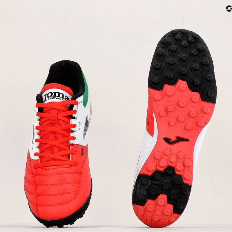 Scarpe da calcio Joma Cancha TF da uomo rosso/bianco/verde 11