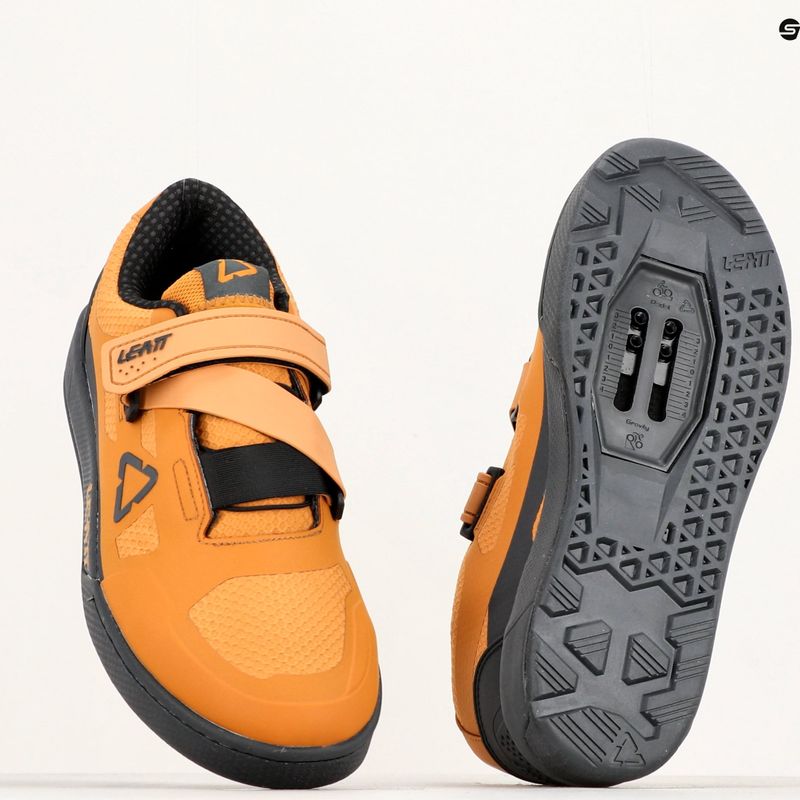 Scarpe da ciclismo MTB da uomo Leatt 5.0 Clip in pelle scamosciata 17