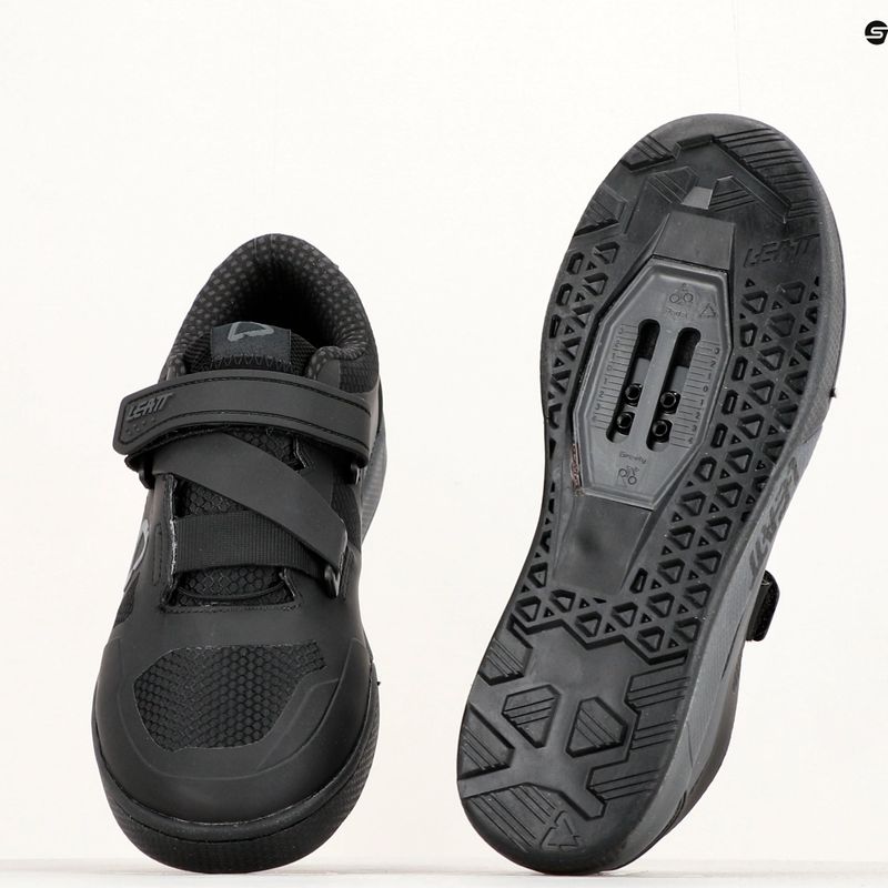 Scarpe da ciclismo MTB da uomo Leatt 5.0 Clip stealth 16