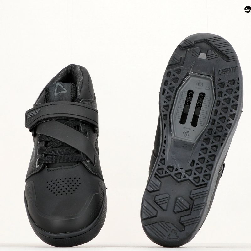 Scarpe da ciclismo MTB da uomo Leatt 4.0 Clip nero 17