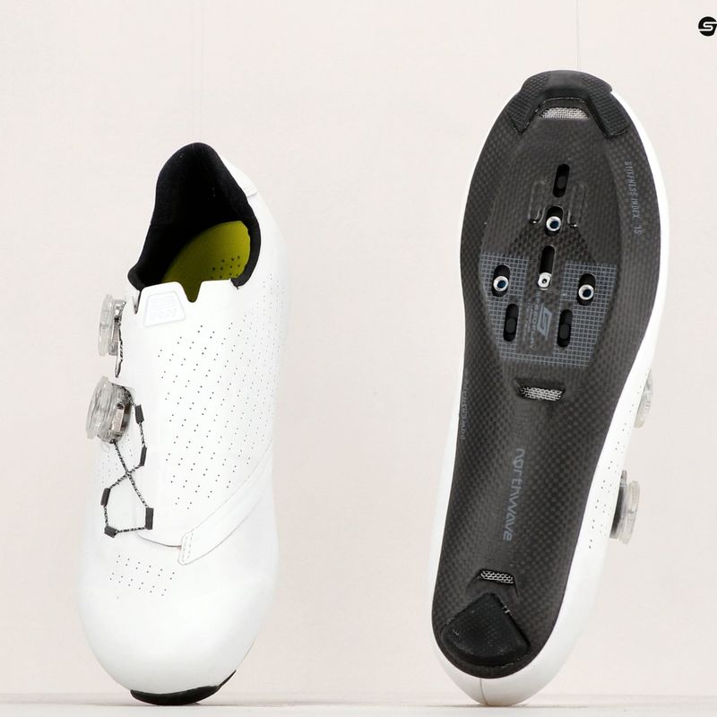 Scarpe da strada Northwave Extreme Pro 2 da uomo, bianco 15