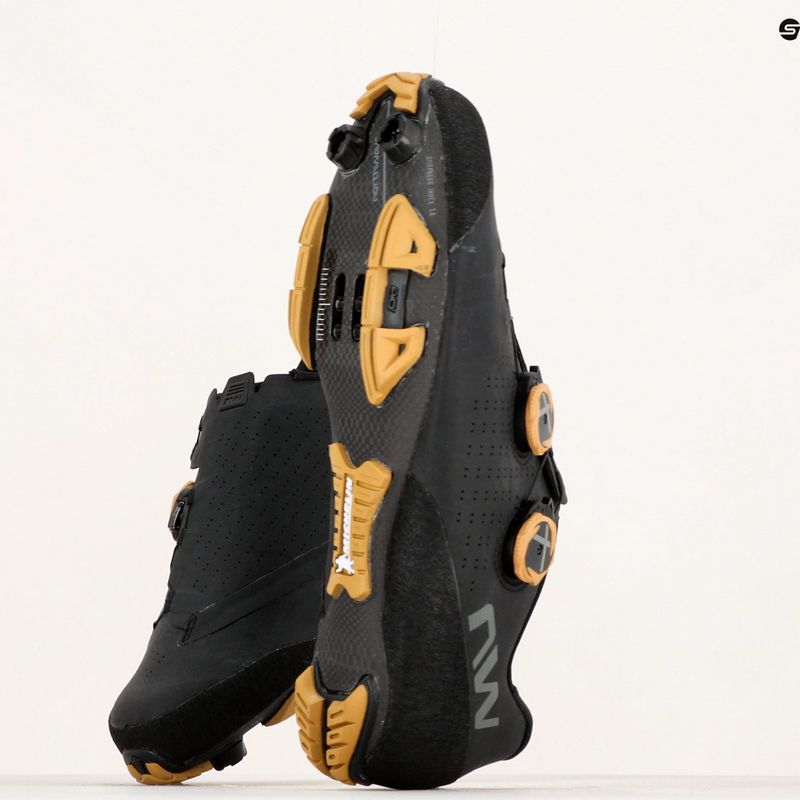 Scarpe MTB da uomo Northwave Extreme XC nero/miele 15
