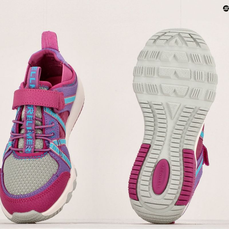 Merrell Hydro Free Roam scarpe da bambino fucsia/turchese 13