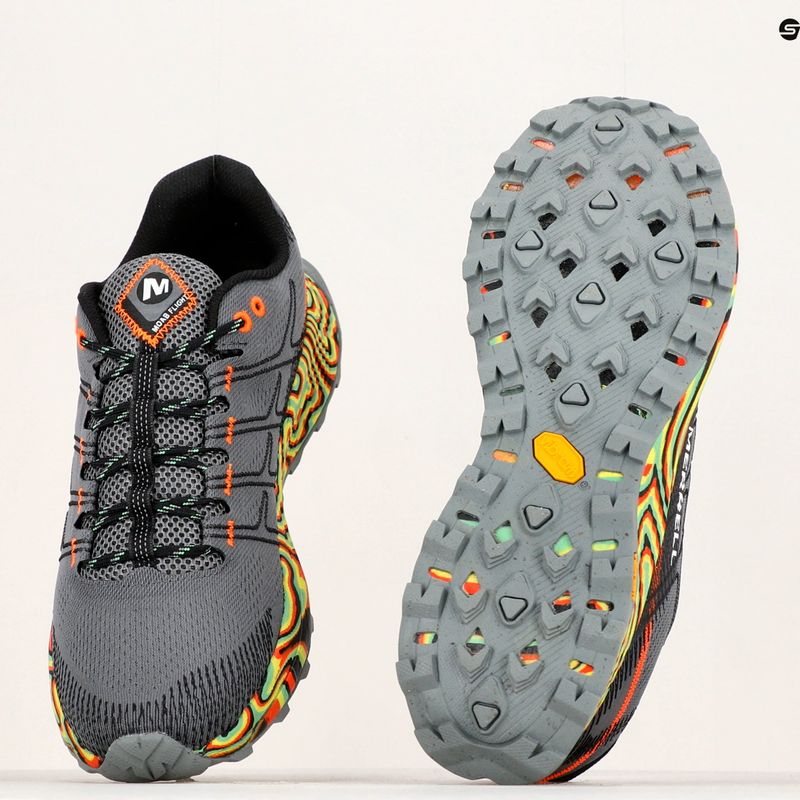 Scarpe da corsa Merrell Fly Moab Flight rock/arancione da uomo 19
