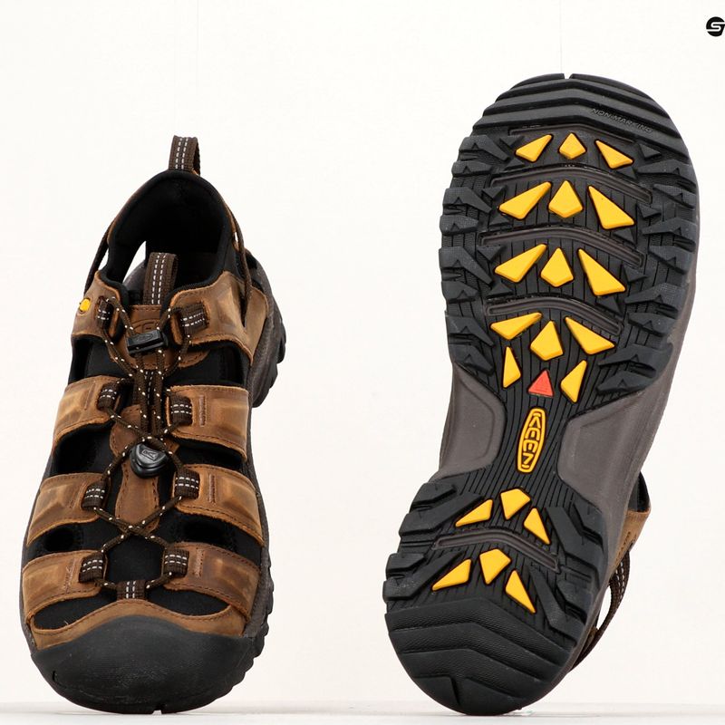 KEEN Targhee III bison/mulch sandali da trekking per uomo 12